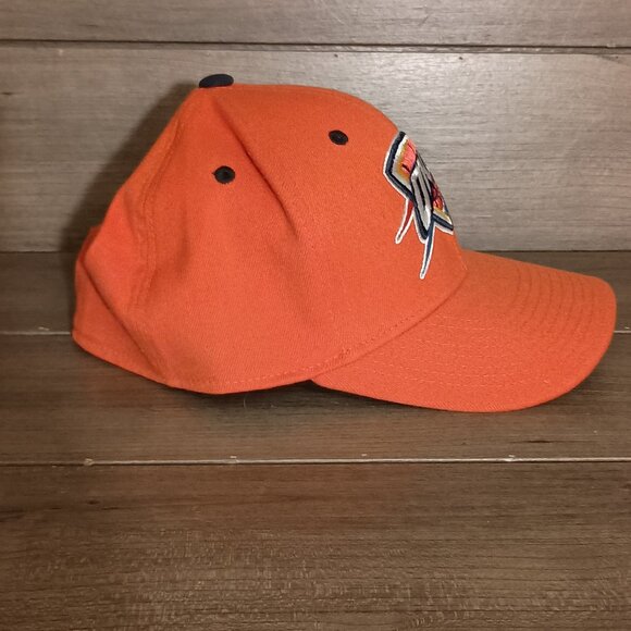 Oklahoma City Thunder NBA 47Forty Seven Orange Hat One Size Elastic Band - Picture 3 of 11